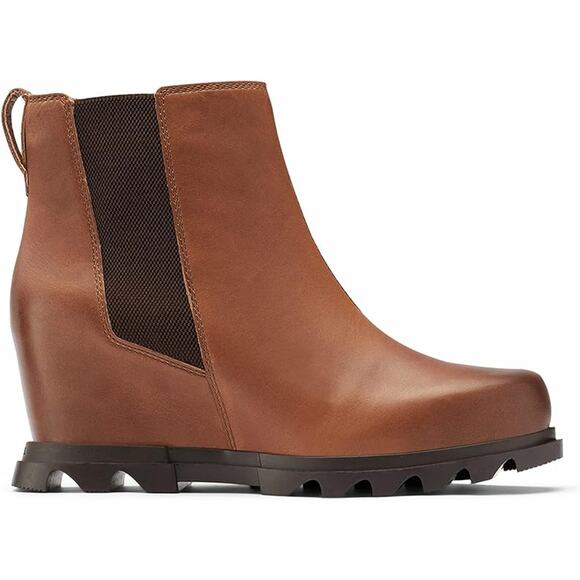 Sorel Women's Joan of Arctic Wedge III Chelsea Size 10.5 Hazelnet BlackBrown NWT - Picture 4 of 8